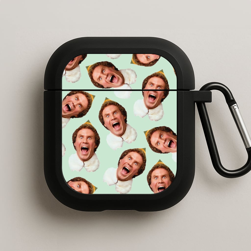 Green Elf Face - Christmas AirPods Case