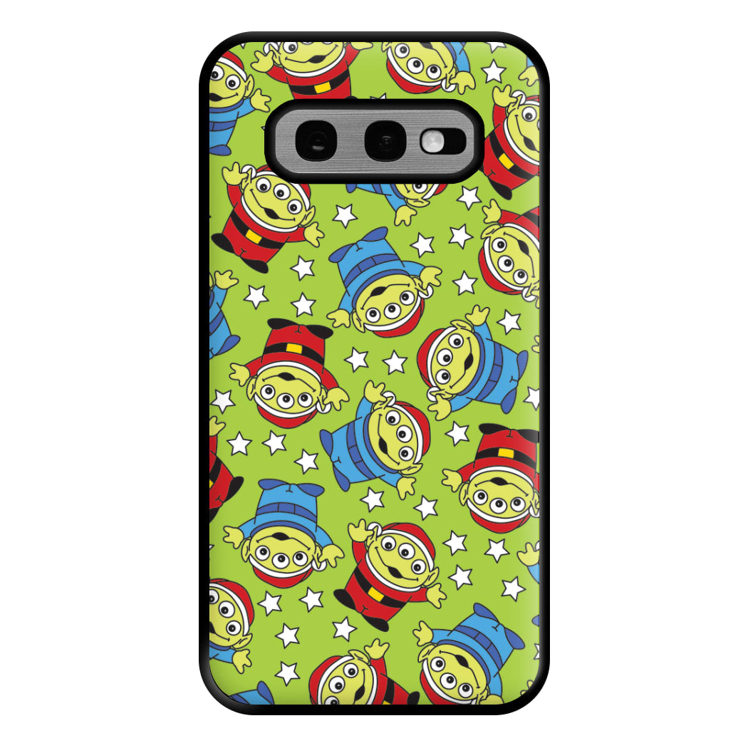 Alien Patterns Phone Case for Galaxy S10e