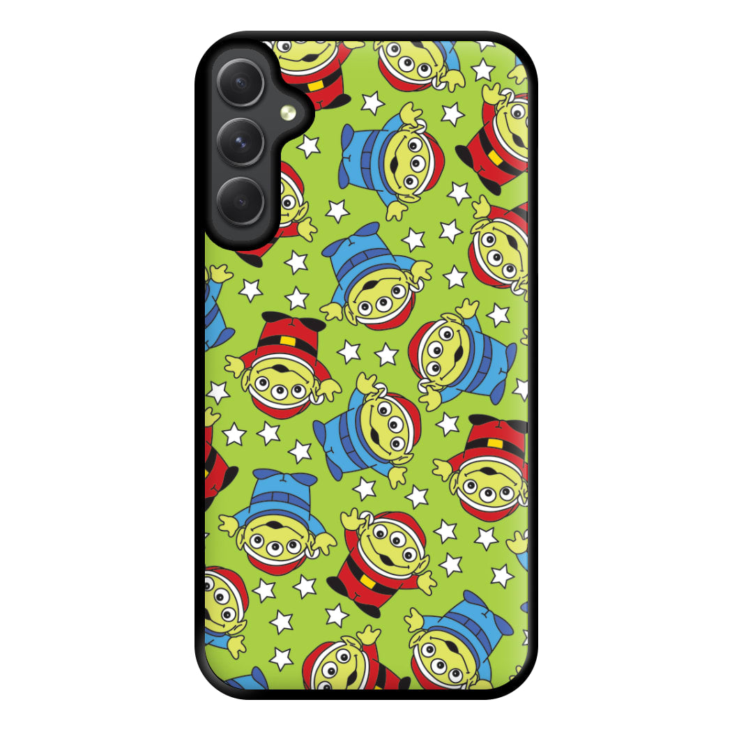 Alien Patterns Phone Case for Galaxy A14