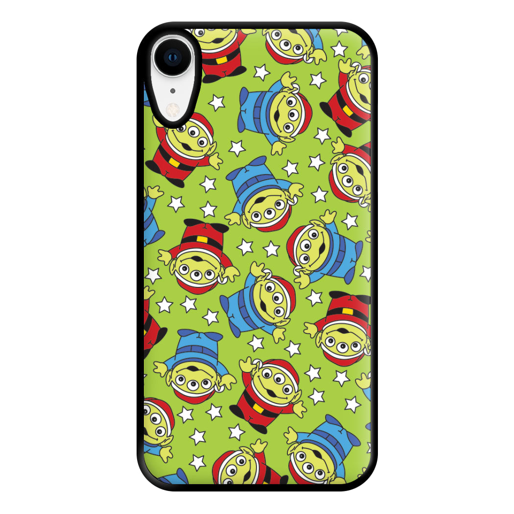 Alien Patterns Phone Case for iPhone XR