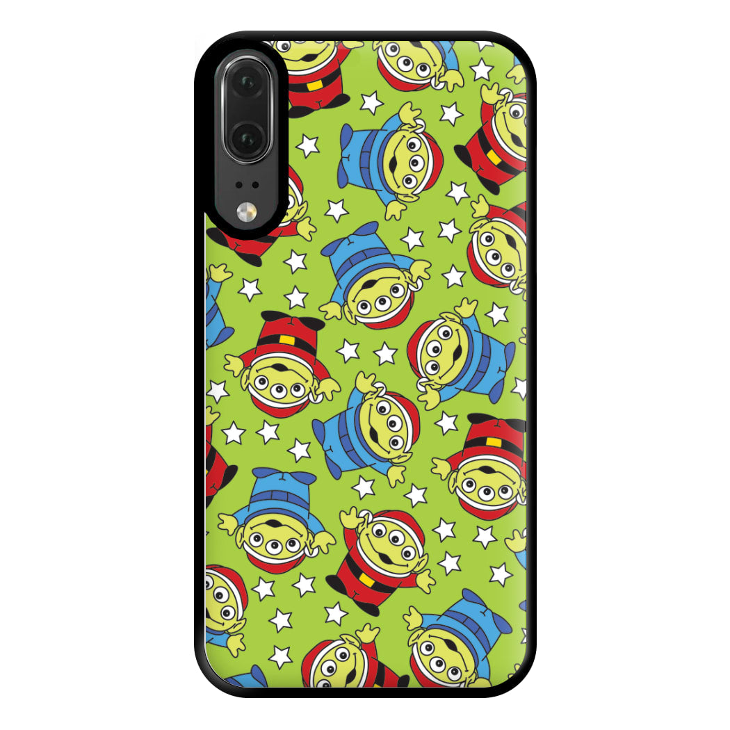 Alien Patterns Phone Case for Huawei P20