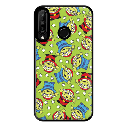 Alien Patterns Phone Case for Huawei P30 Lite