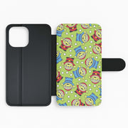 Alien Patterns Flip / Wallet Phone Case 2