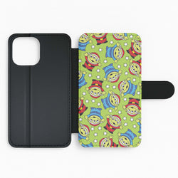 Alien Patterns Flip Phone Case