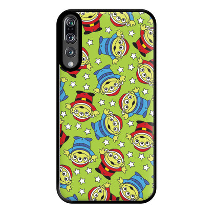 Alien Patterns Phone Case for Huawei P20 Pro