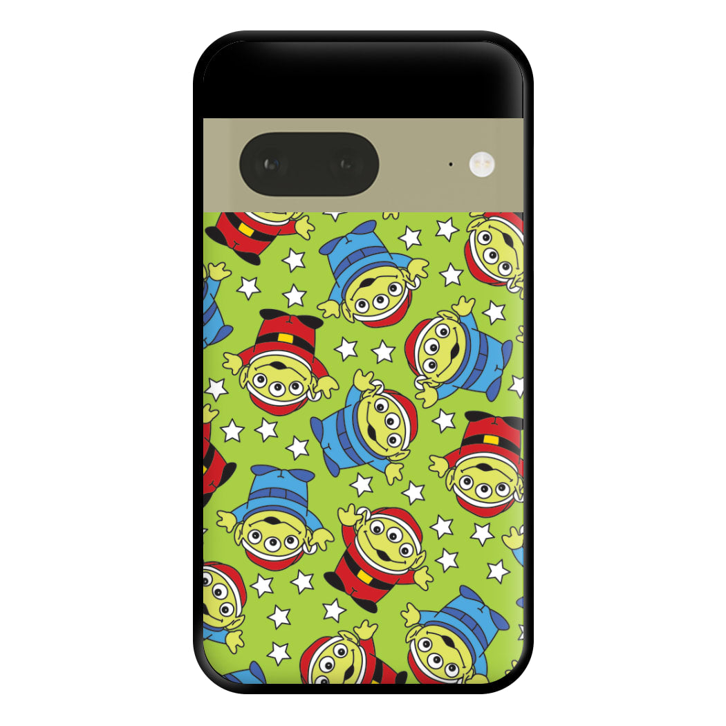 Alien Patterns Phone Case for Google Pixel 7a