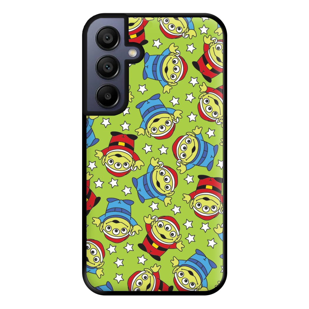 Alien Patterns Phone Case for Galaxy A15