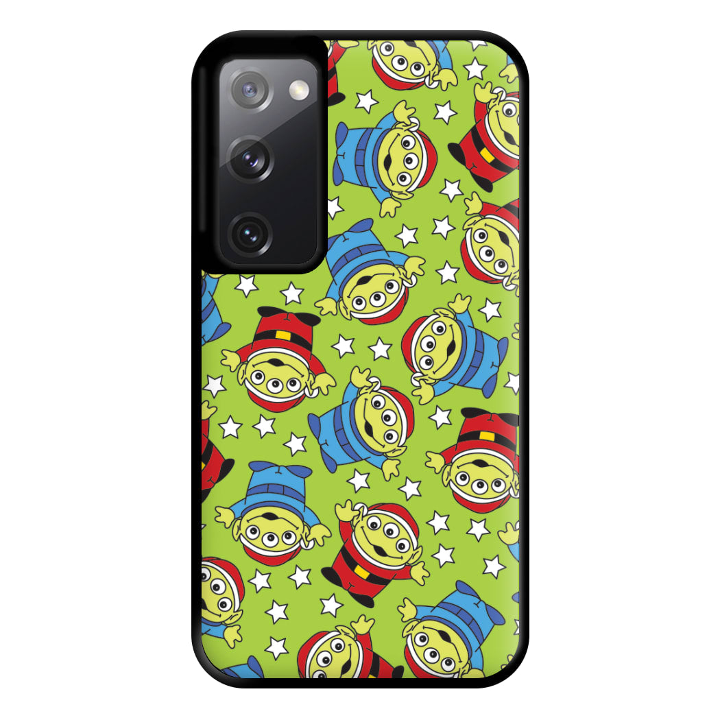 Alien Patterns Phone Case for Galaxy S20FE