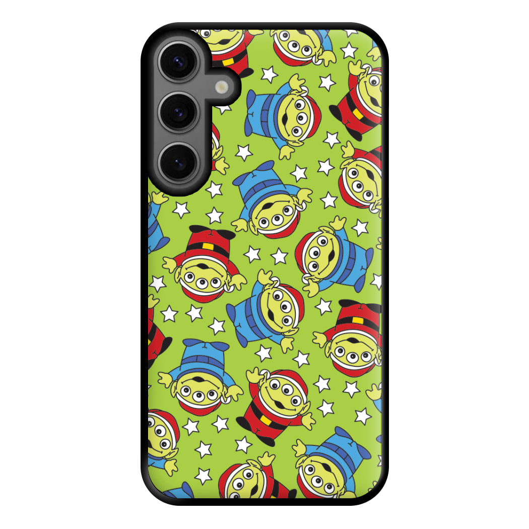 Alien Patterns Phone Case for Galaxy S23FE