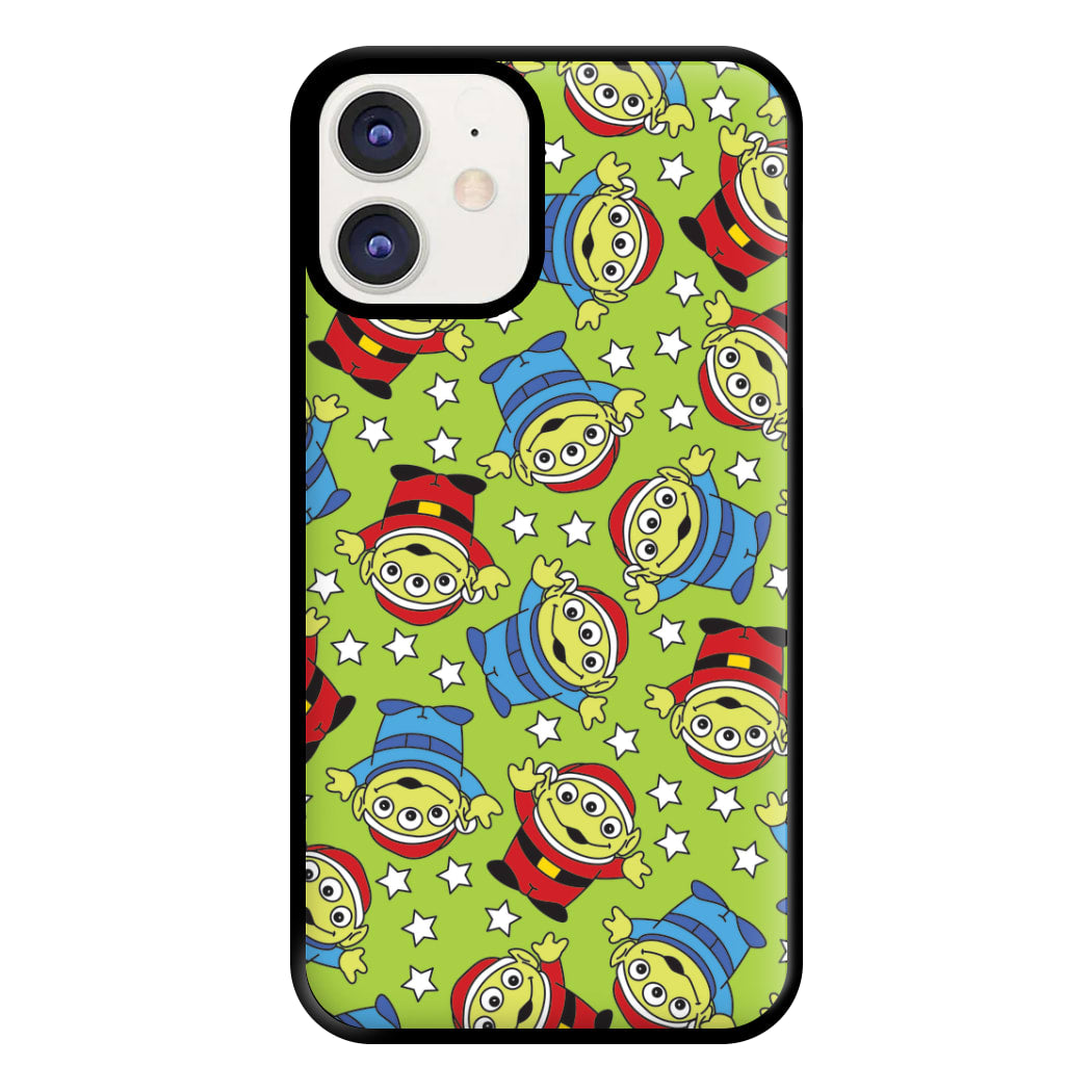 Alien Patterns Phone Case for iPhone 11