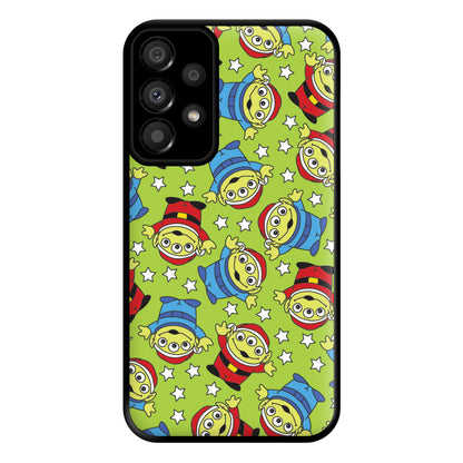 Alien Patterns Phone Case for Galaxy A33