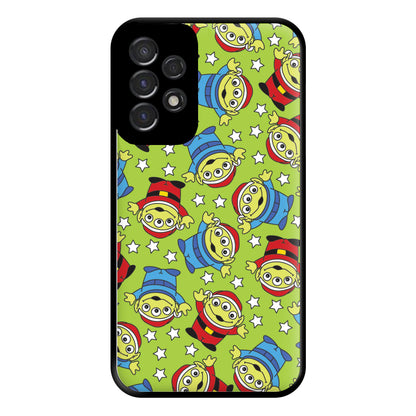 Alien Patterns Phone Case for Galaxy A53