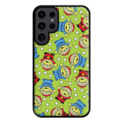 Alien Patterns Phone Case for Galaxy S23 Ultra