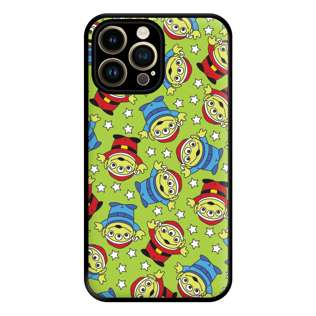 Alien Patterns Phone Case for iPhone 14 Pro Max