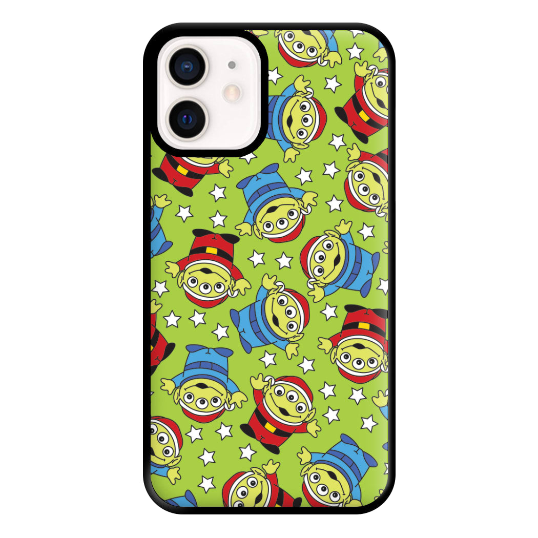 Alien Patterns Phone Case for iPhone 12 Mini