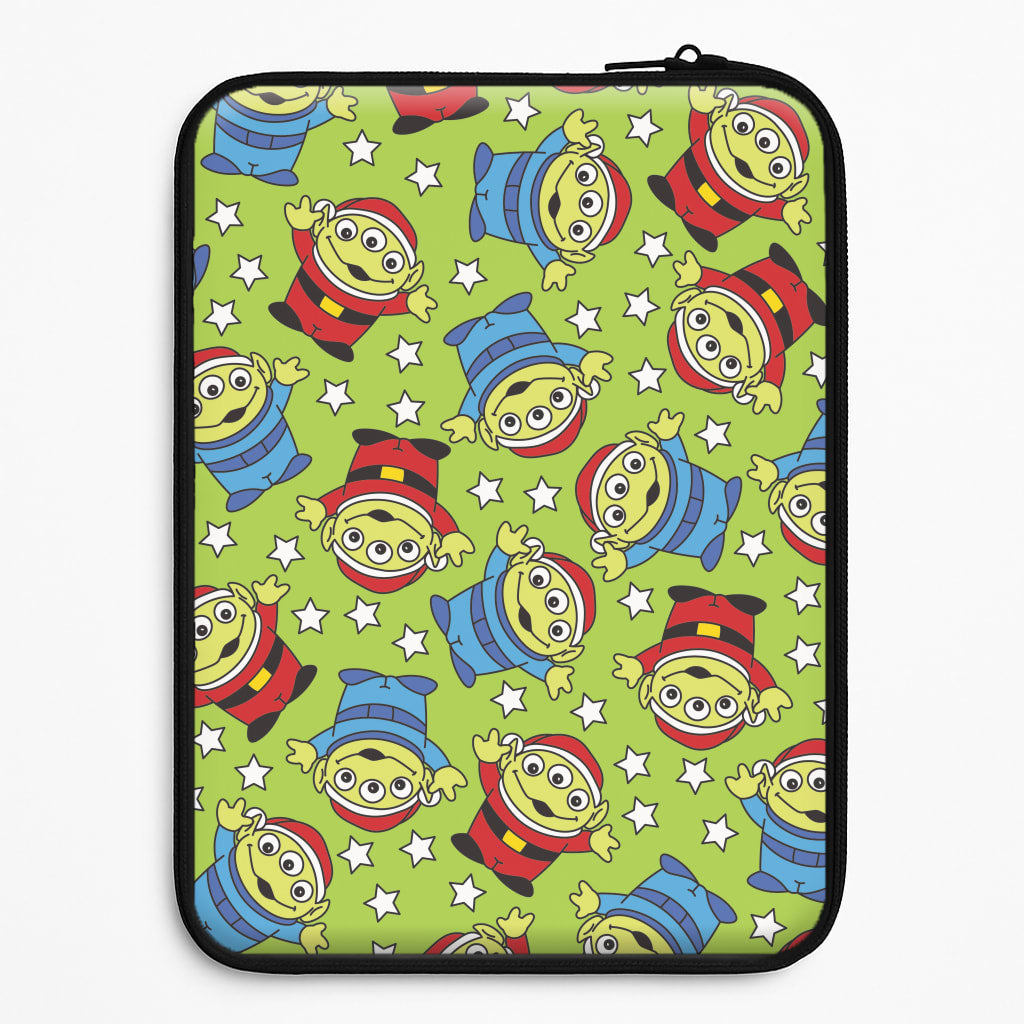 Alien Patterns Laptop Sleeve