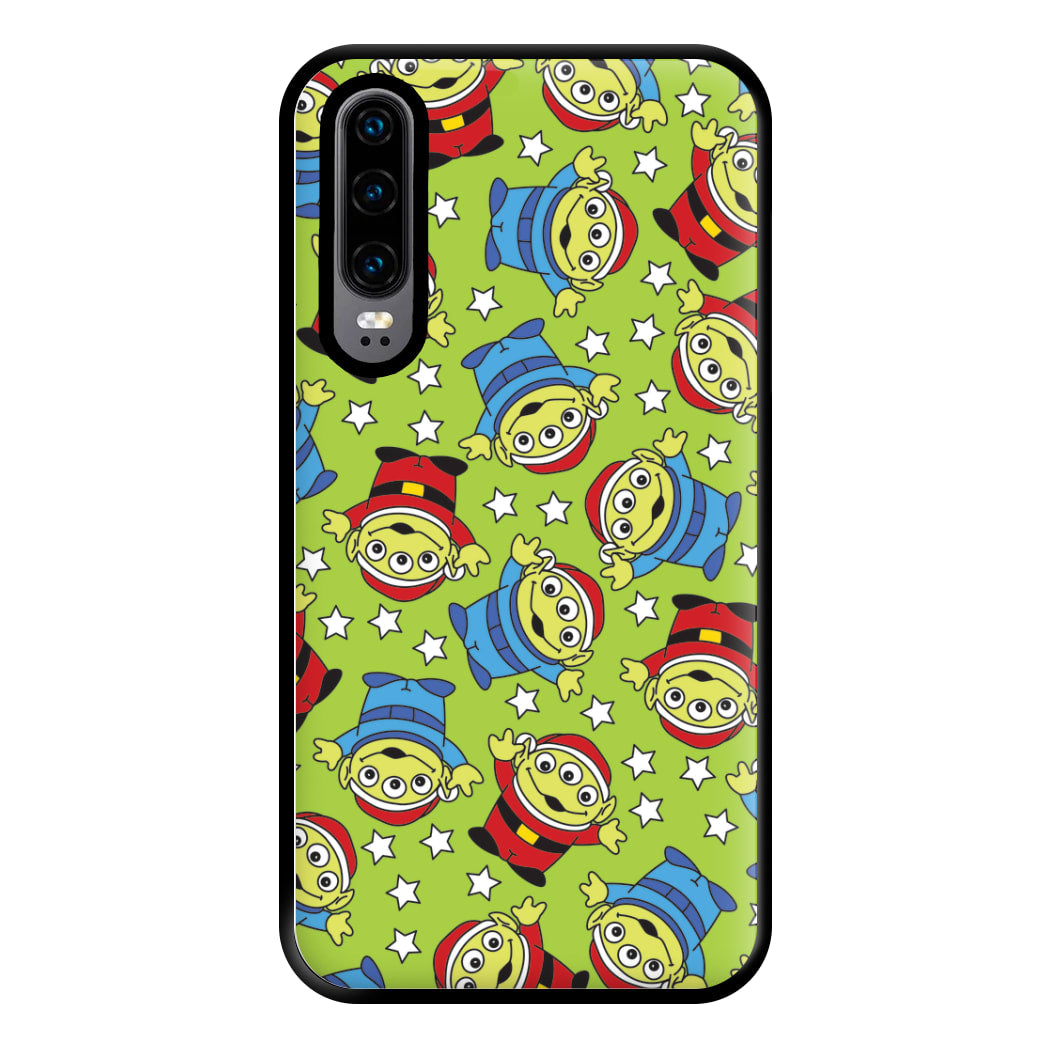 Alien Patterns Phone Case for Huawei P30