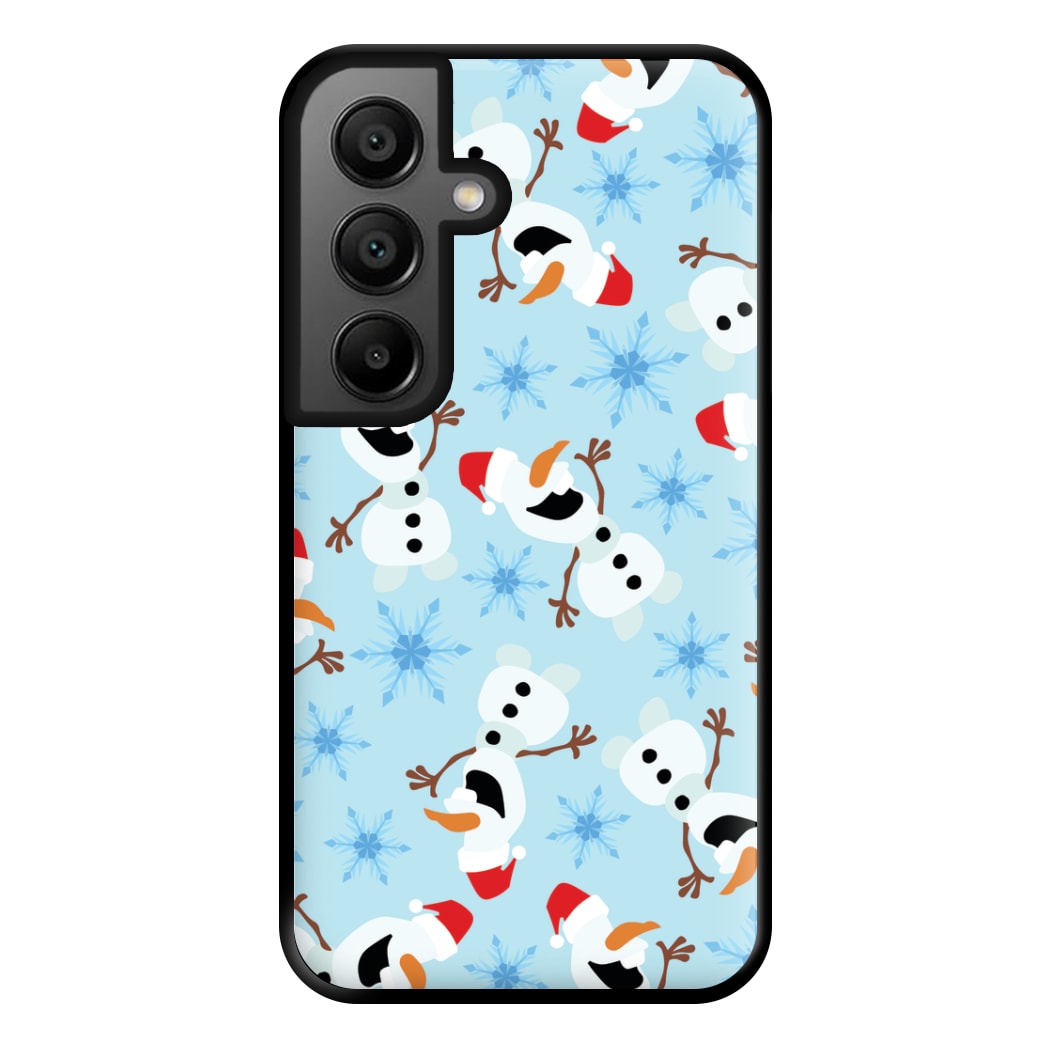 Snowman Pattern Phone Case for Google Pixel 8