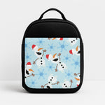 Snowman Pattern Insulated Lunchbox