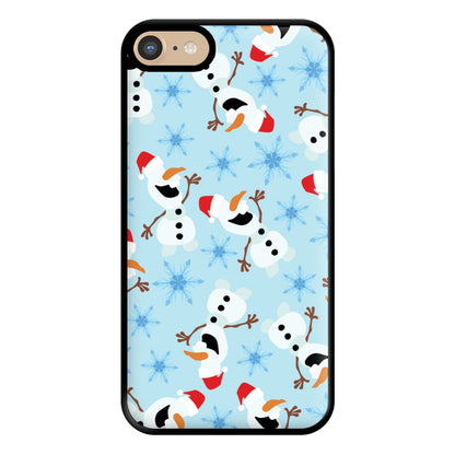 Snowman Pattern Phone Case for iPhone 6 / 7 / 8 / SE