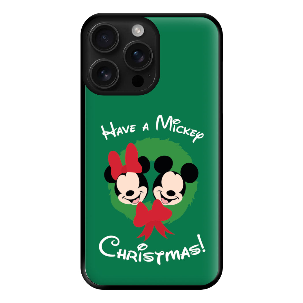 Have A Mickey Christmas Phone Case