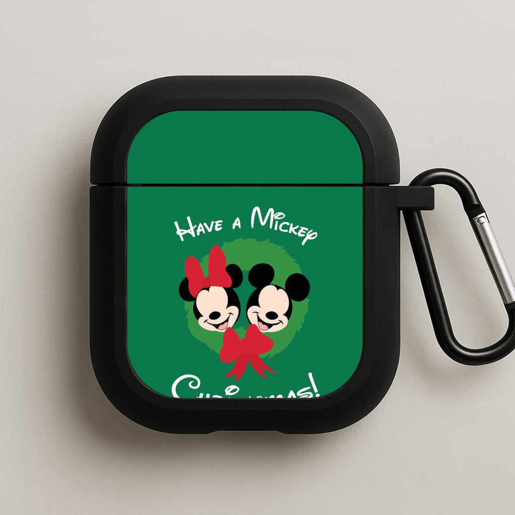Have A Mickey Christmas AirPods Case