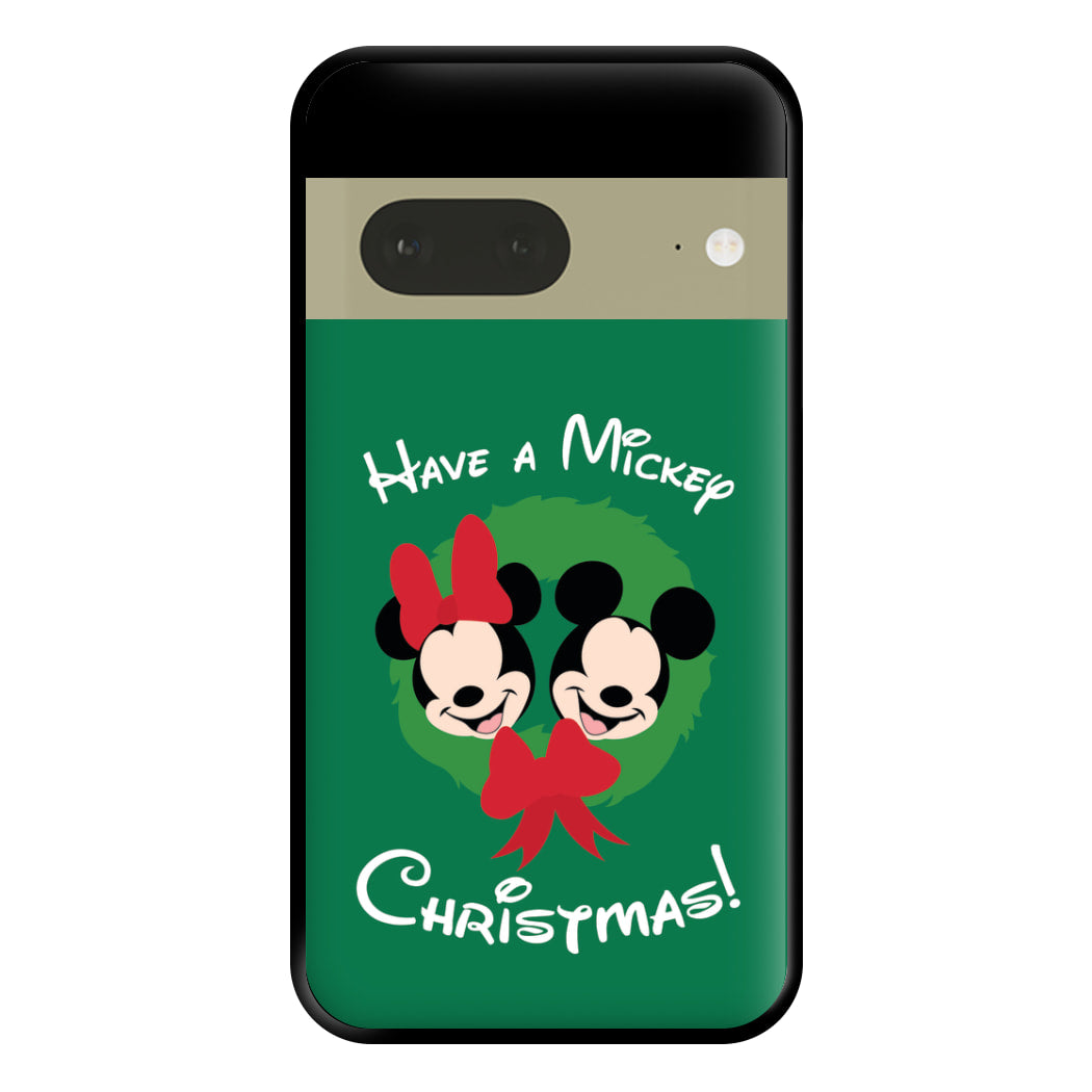 Have A Mickey Christmas Phone Case for Google Pixel 7a