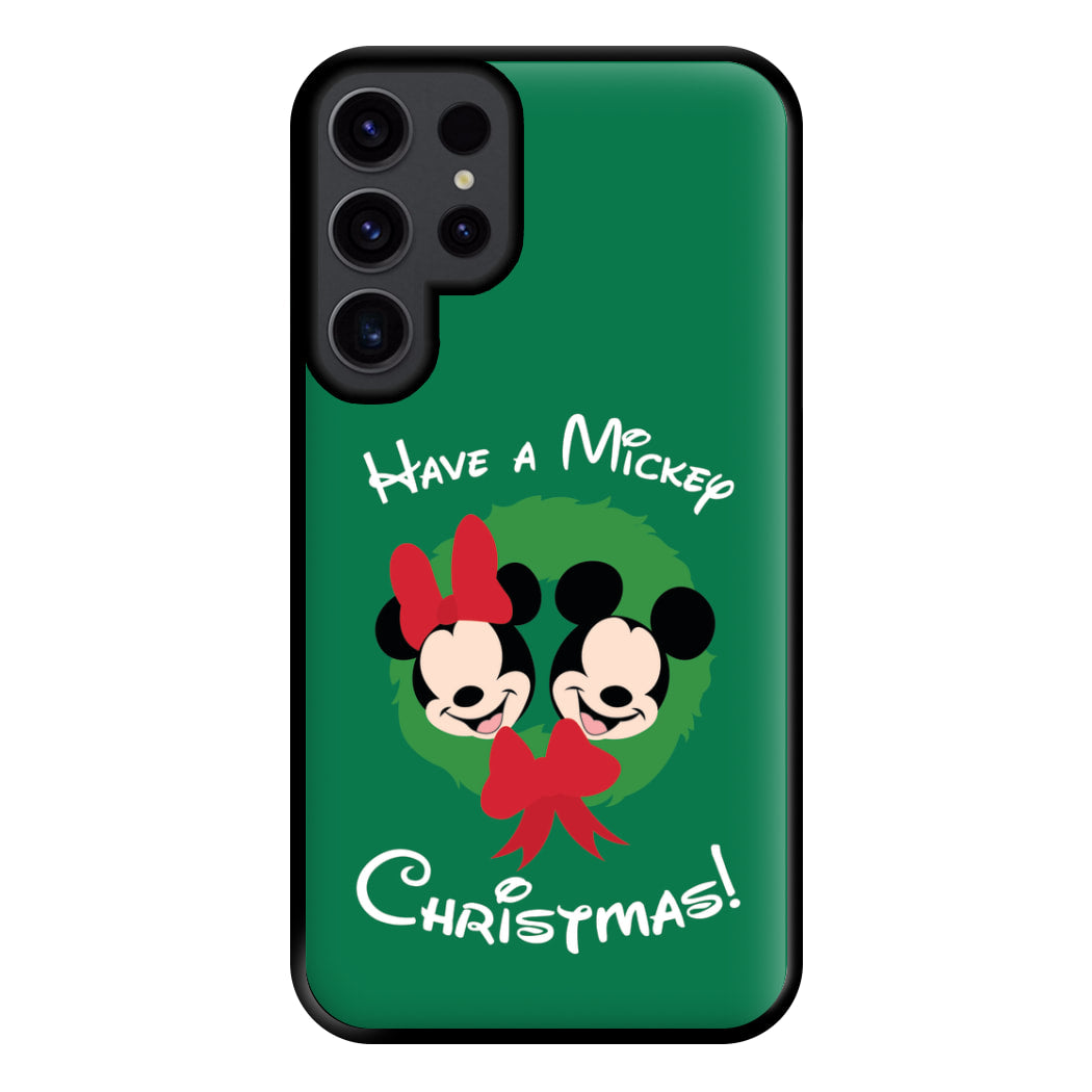 Have A Mickey Christmas Phone Case for Galaxy S23 Ultra