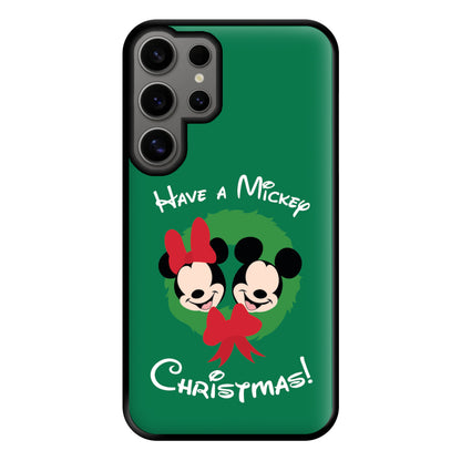 Have A Mickey Christmas Phone Case for Galaxy S24 Ultra