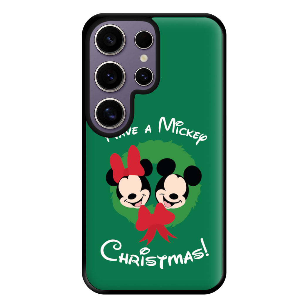 Have A Mickey Christmas Phone Case for Galaxy S25 Ultra