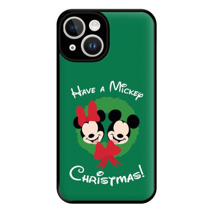 Have A Mickey Christmas Phone Case for iPhone 14