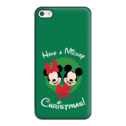 Have A Mickey Christmas Phone Case for iPhone 5 / 5s / SE 2016