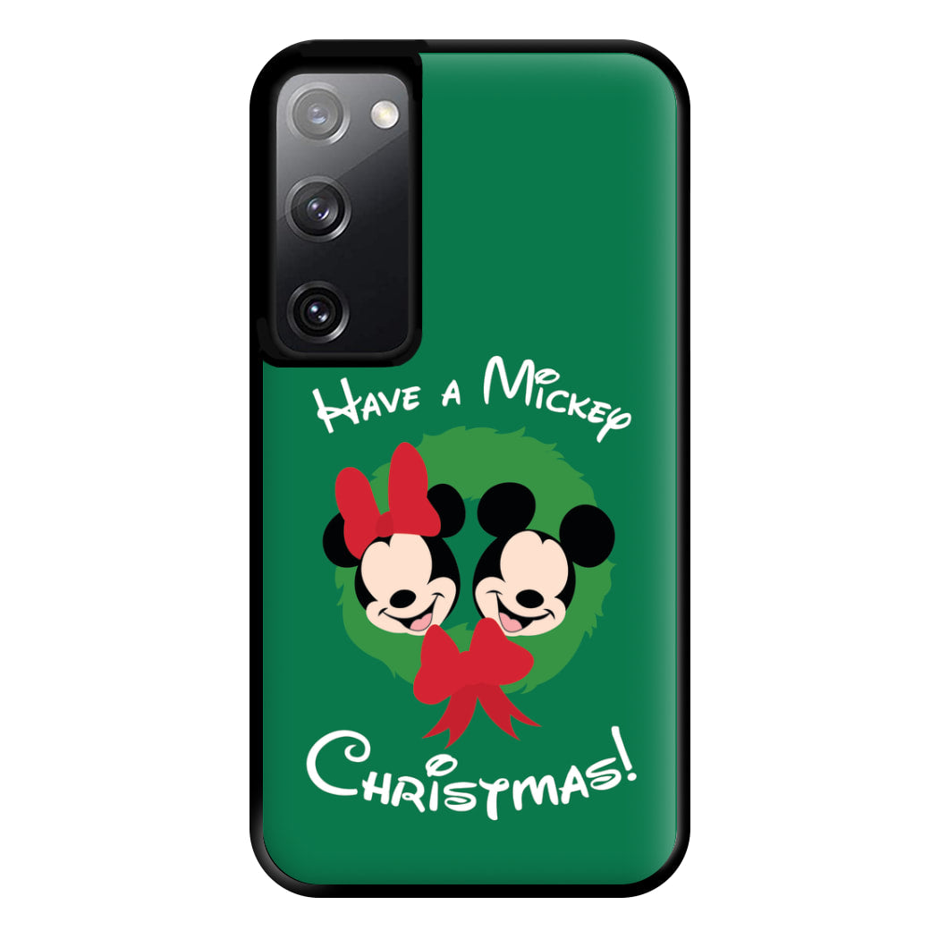 Have A Mickey Christmas Phone Case for Galaxy S20