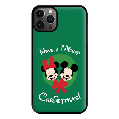 Have A Mickey Christmas Phone Case for iPhone 13