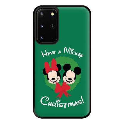 Have A Mickey Christmas Phone Case for Galaxy S20 Plus