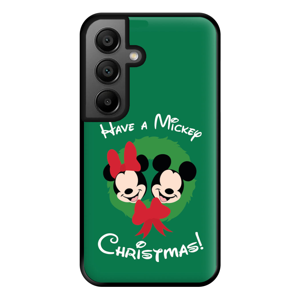 Have A Mickey Christmas Phone Case for Google Pixel 8