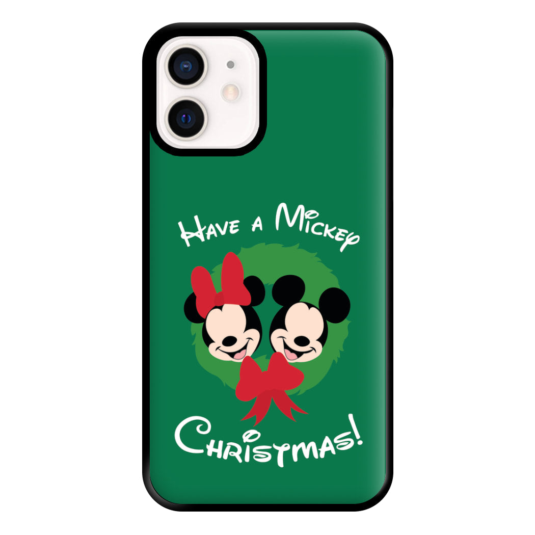 Have A Mickey Christmas Phone Case for iPhone 12 Mini