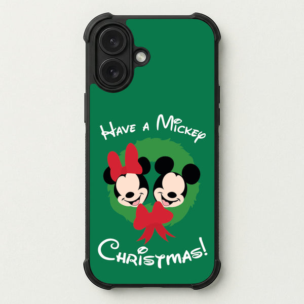 Have A Mickey Christmas Phone Case — Bumper case