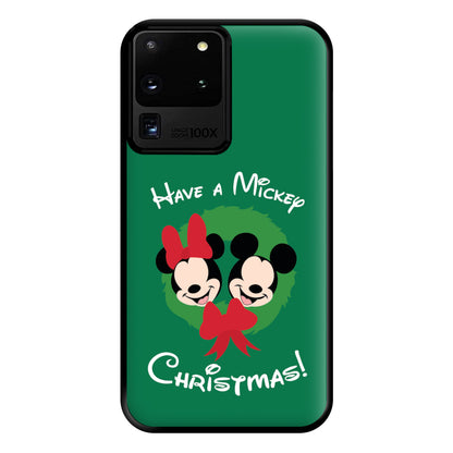 Have A Mickey Christmas Phone Case for Galaxy S20 Ultra