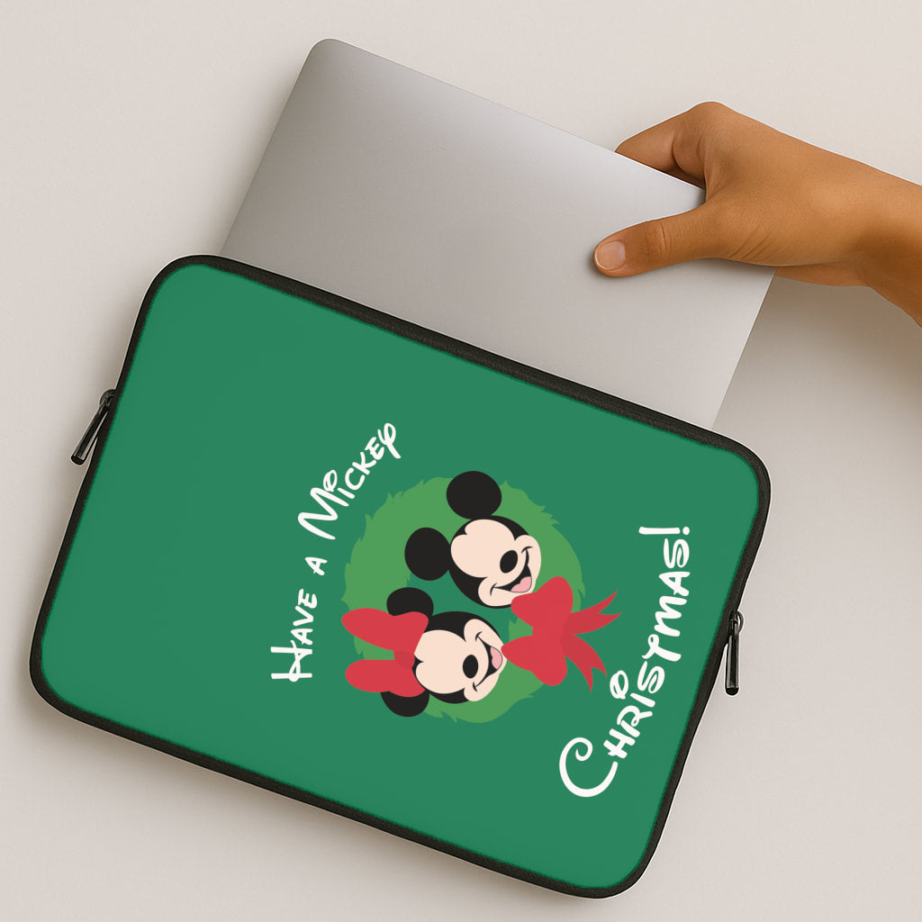 Have A Mickey Christmas MacBook Case