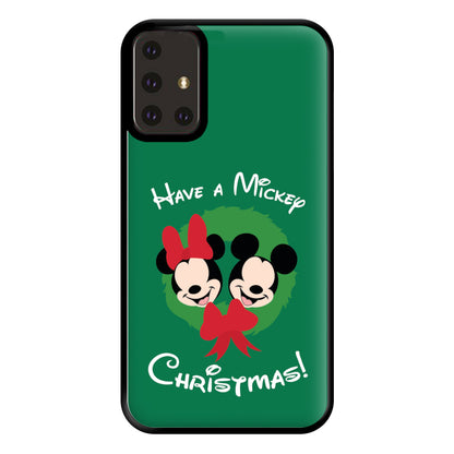 Have A Mickey Christmas Phone Case for Galaxy A71