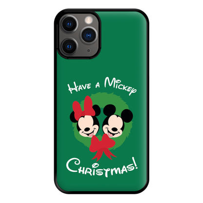 Have A Mickey Christmas Phone Case for iPhone 12 Pro Max