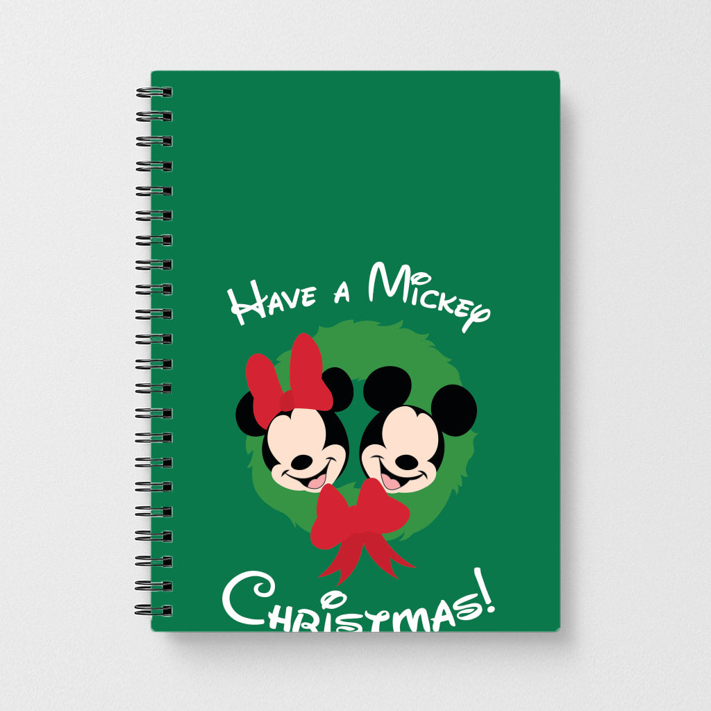 Have A Mickey Christmas Notebook