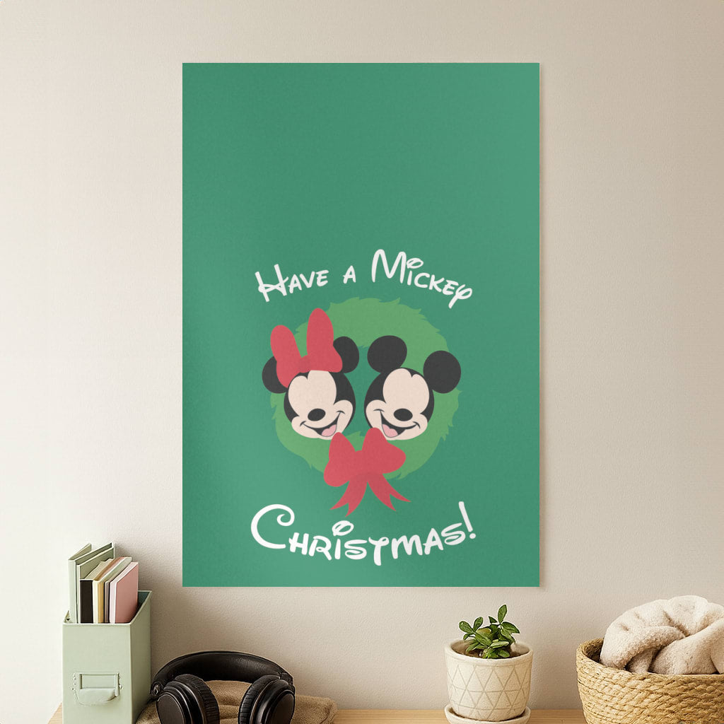 Have A Mickey Christmas Poster