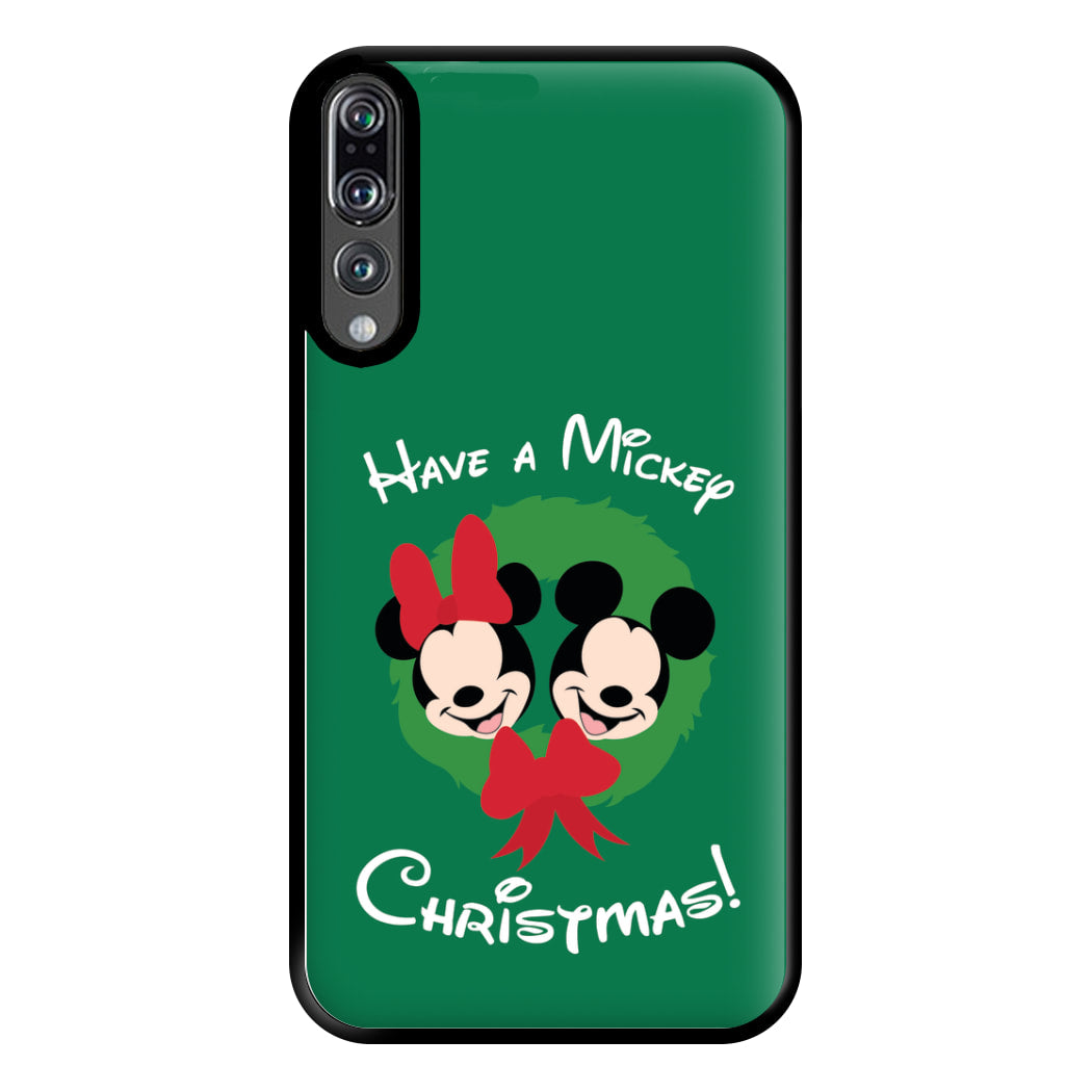 Have A Mickey Christmas Phone Case for Huawei P20 Pro