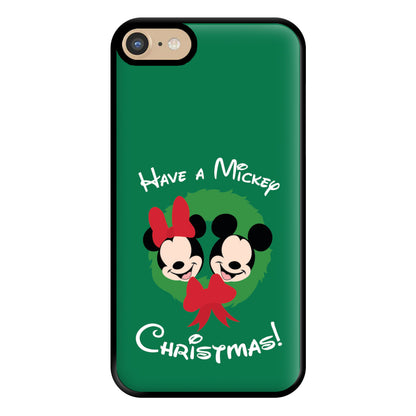 Have A Mickey Christmas Phone Case for iPhone 6 / 7 / 8 / SE