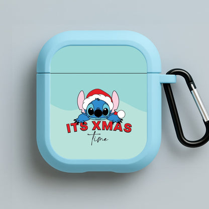 It's Xmas Time Blue AirPods Case