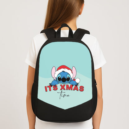 It's Xmas Time Large School Bag