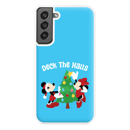 Deck The Halls Phone Case for Galaxy S21FE