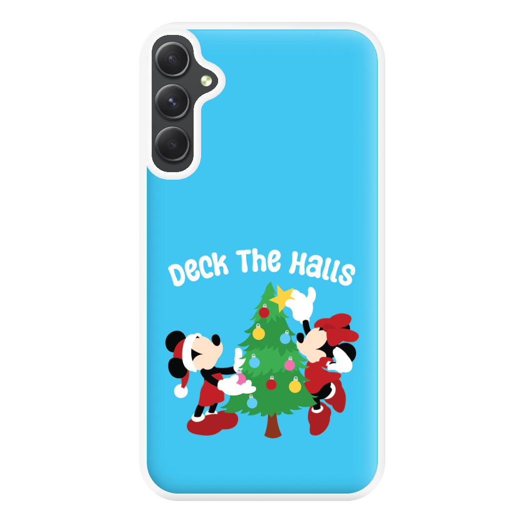 Deck The Halls Phone Case for Galaxy A34